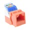Bestlink Netware CAT6 Tool Less Keystone Jack- Orange 101707OR - alternate 2